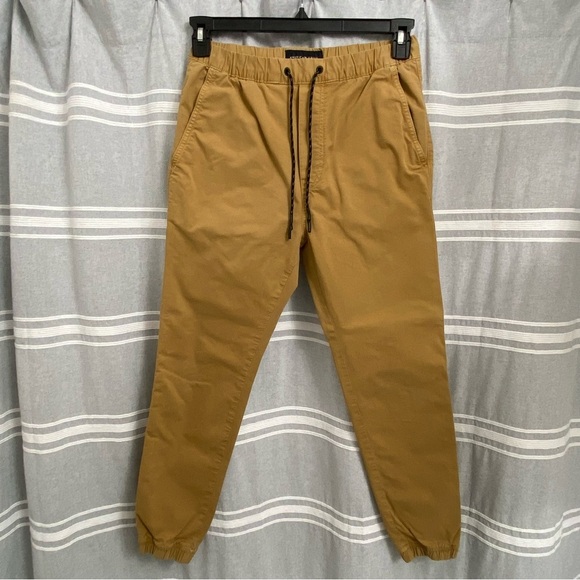 American Eagle/ Dark Khaki Next Level Flex Jogger Pants Size XS - Picture 1 of 12